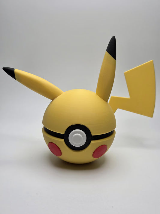 Pikachu Pokeball Figure #0025