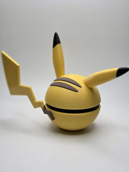 Pikachu Pokeball Figure #0025